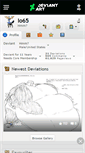Mobile Screenshot of io65.deviantart.com