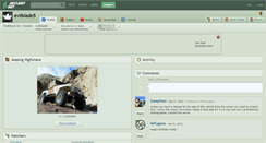Desktop Screenshot of evilblade5.deviantart.com