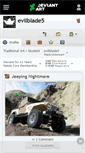 Mobile Screenshot of evilblade5.deviantart.com