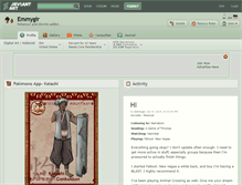 Tablet Screenshot of emmygir.deviantart.com