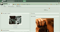 Desktop Screenshot of nemseck.deviantart.com