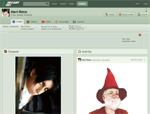 Tablet Screenshot of mavi-reno.deviantart.com