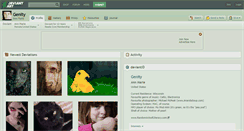 Desktop Screenshot of genity.deviantart.com