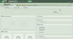 Desktop Screenshot of fob1012er.deviantart.com
