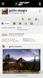 Mobile Screenshot of goblin-designs.deviantart.com