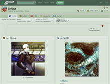 Tablet Screenshot of chiiasa.deviantart.com