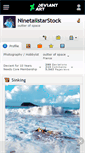 Mobile Screenshot of ninetailstarstock.deviantart.com