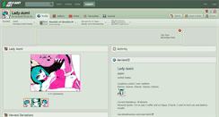 Desktop Screenshot of lady-aomi.deviantart.com