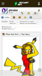 Mobile Screenshot of pirulee.deviantart.com