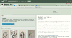 Desktop Screenshot of ghostbear1218.deviantart.com