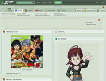 Tablet Screenshot of mu.deviantart.com