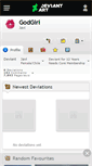 Mobile Screenshot of godgirl.deviantart.com