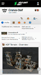 Mobile Screenshot of cronos-stef.deviantart.com