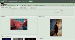 Desktop Screenshot of ianju.deviantart.com