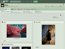 Tablet Screenshot of ianju.deviantart.com