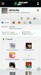 Mobile Screenshot of jackules.deviantart.com
