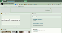 Desktop Screenshot of desperate-strawberry.deviantart.com