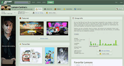 Desktop Screenshot of lemon-central.deviantart.com