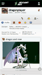 Mobile Screenshot of dragonplayer.deviantart.com