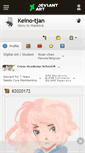 Mobile Screenshot of keino-tjan.deviantart.com