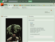 Tablet Screenshot of banoi.deviantart.com
