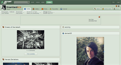 Desktop Screenshot of dreamsand.deviantart.com