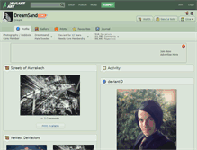 Tablet Screenshot of dreamsand.deviantart.com