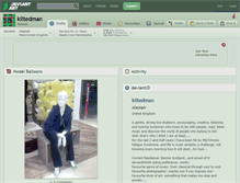 Tablet Screenshot of kiltedman.deviantart.com
