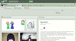 Desktop Screenshot of ff123.deviantart.com