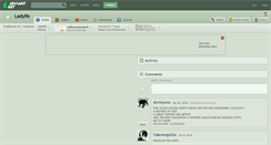 Desktop Screenshot of ladyife.deviantart.com