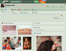 Tablet Screenshot of hebaaboueleid.deviantart.com