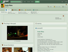 Tablet Screenshot of fresh-films.deviantart.com