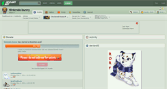 Desktop Screenshot of nintendo-bunny.deviantart.com