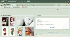 Desktop Screenshot of iamgoddess.deviantart.com