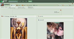 Desktop Screenshot of evalesco5.deviantart.com
