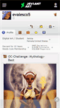 Mobile Screenshot of evalesco5.deviantart.com