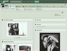 Tablet Screenshot of kayj.deviantart.com