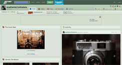 Desktop Screenshot of anathemicconfusions.deviantart.com