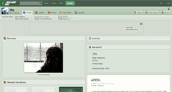 Desktop Screenshot of 396.deviantart.com