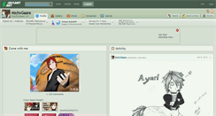 Desktop Screenshot of michxgaara.deviantart.com