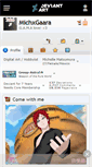 Mobile Screenshot of michxgaara.deviantart.com