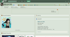 Desktop Screenshot of neji-love-club.deviantart.com