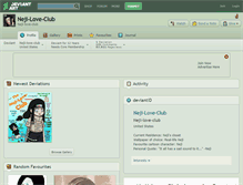 Tablet Screenshot of neji-love-club.deviantart.com