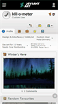 Mobile Screenshot of kill-o-meter.deviantart.com