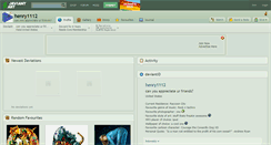 Desktop Screenshot of henry1112.deviantart.com