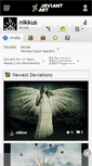 Mobile Screenshot of nikkus.deviantart.com