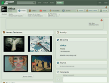 Tablet Screenshot of nikkus.deviantart.com