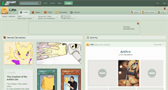 Desktop Screenshot of cjrm.deviantart.com
