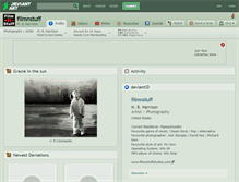 Tablet Screenshot of filmnstuff.deviantart.com