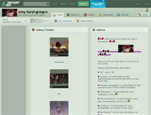 Tablet Screenshot of amy-sorel-group.deviantart.com